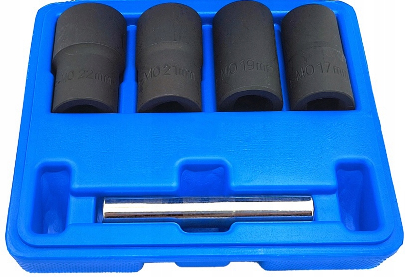NASADKI DO USZKODZONYCH OBROBIONYCH ŚRUB NAKRĘTEK Cr-Mo Długie 17-22MM 5EL - obrazek 4