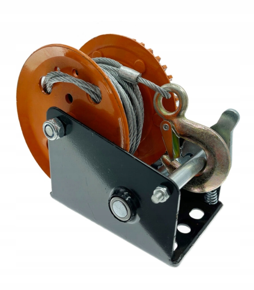 WYCIĄGARKA RĘCZNA LINOWA NA KORBĘ 1136kg - obrazek 2