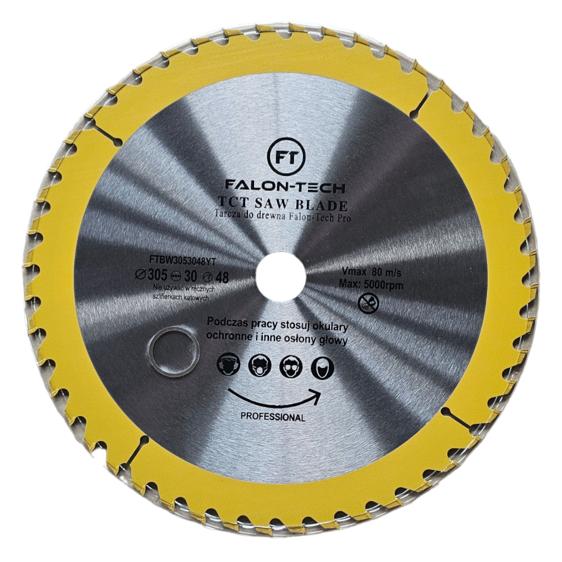 TARCZA 305x30x48T Professional PRO LINE FALON-TECH DO DREWNA - obrazek 3