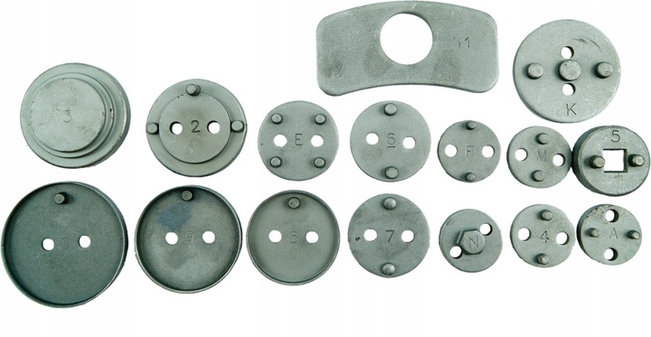 ZESTAW DO WCISKANIA TŁOCZKÓW HAMULCOWYCH 18 EL. - obrazek 2