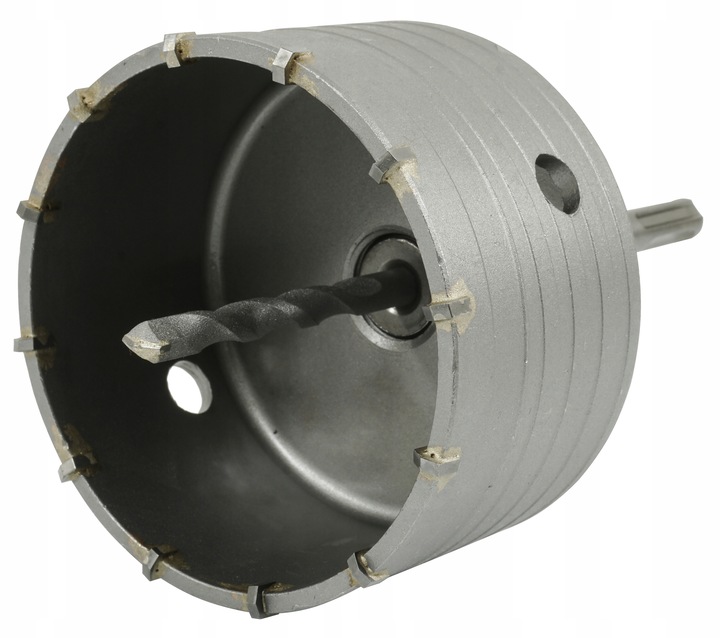 OTWORNICA KORONKA FREZ DO MURU 150mm + PRZEDŁUŻKA 110mm SDS PLUS+ - obrazek 3