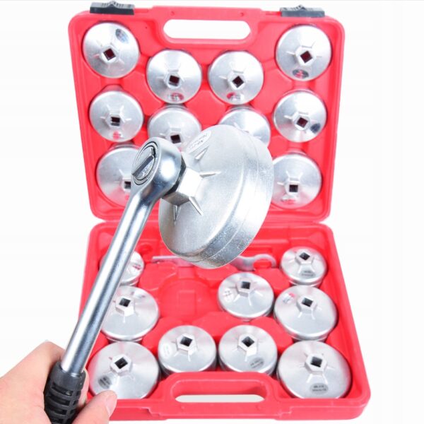 KLUCZE NASADKI DO FILTRÓW OLEJU PALIWA 23el ZESTAW FALON-TECH