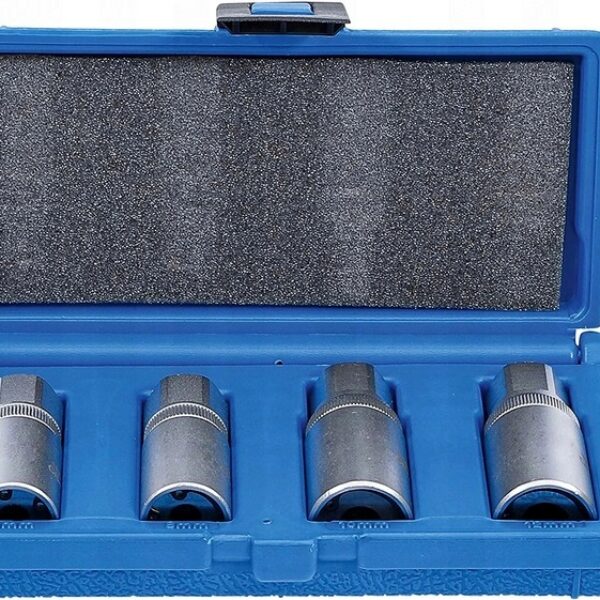 KLUCZE NASADOWE NASADKI DO URWANYCH ŚRUB I SZPILEK 6-12MM Zestaw 4szt.