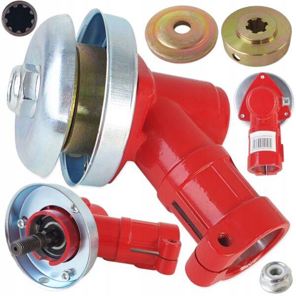 PRZEKŁADNIA KĄTOWA KOSY SPALINOWEJ WYKASZARKI 9 FREZÓW 26MM NAC DEMON