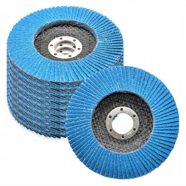 TARCZA LISTKOWA CYRKONOWA DO SZLIFOWANIA METALU 125mm P80 10szt. MASTIFF