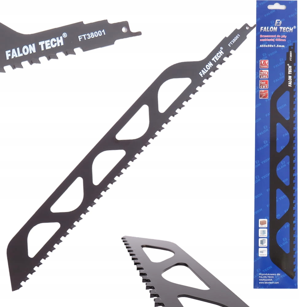 Brzeszczot do pił szablastych Falon-Tech 455mm