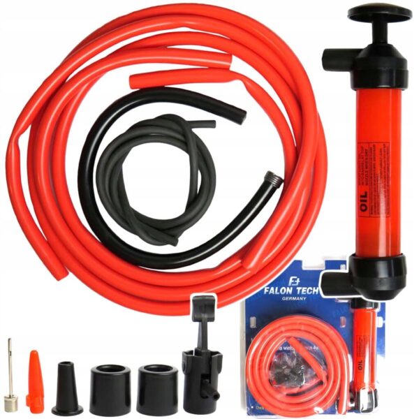 POMPKA RĘCZNA DO SPUSZCZANIA PALIWA OLEJU WODY 4W1