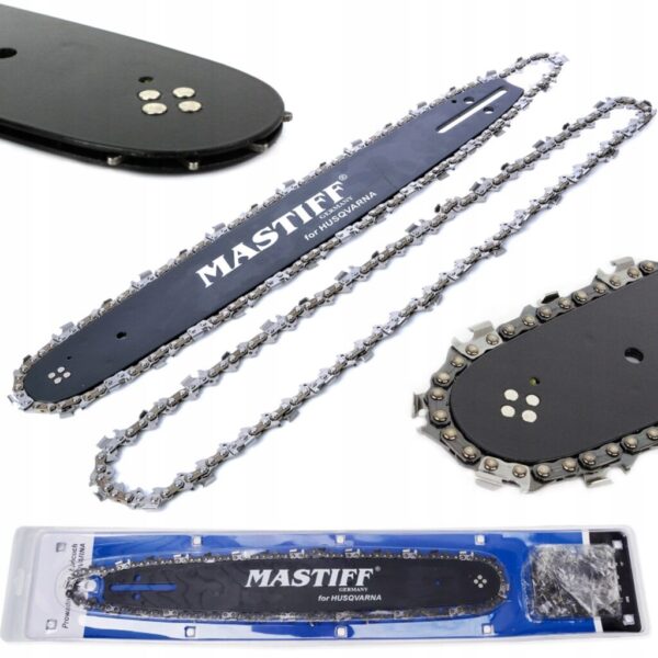 PROWADNICA Z 2 ŁAŃCUCHAMI DO PIŁY ŁAŃCUCH HUSQVARNA 15"38cm 0,325 1,5mm 64T