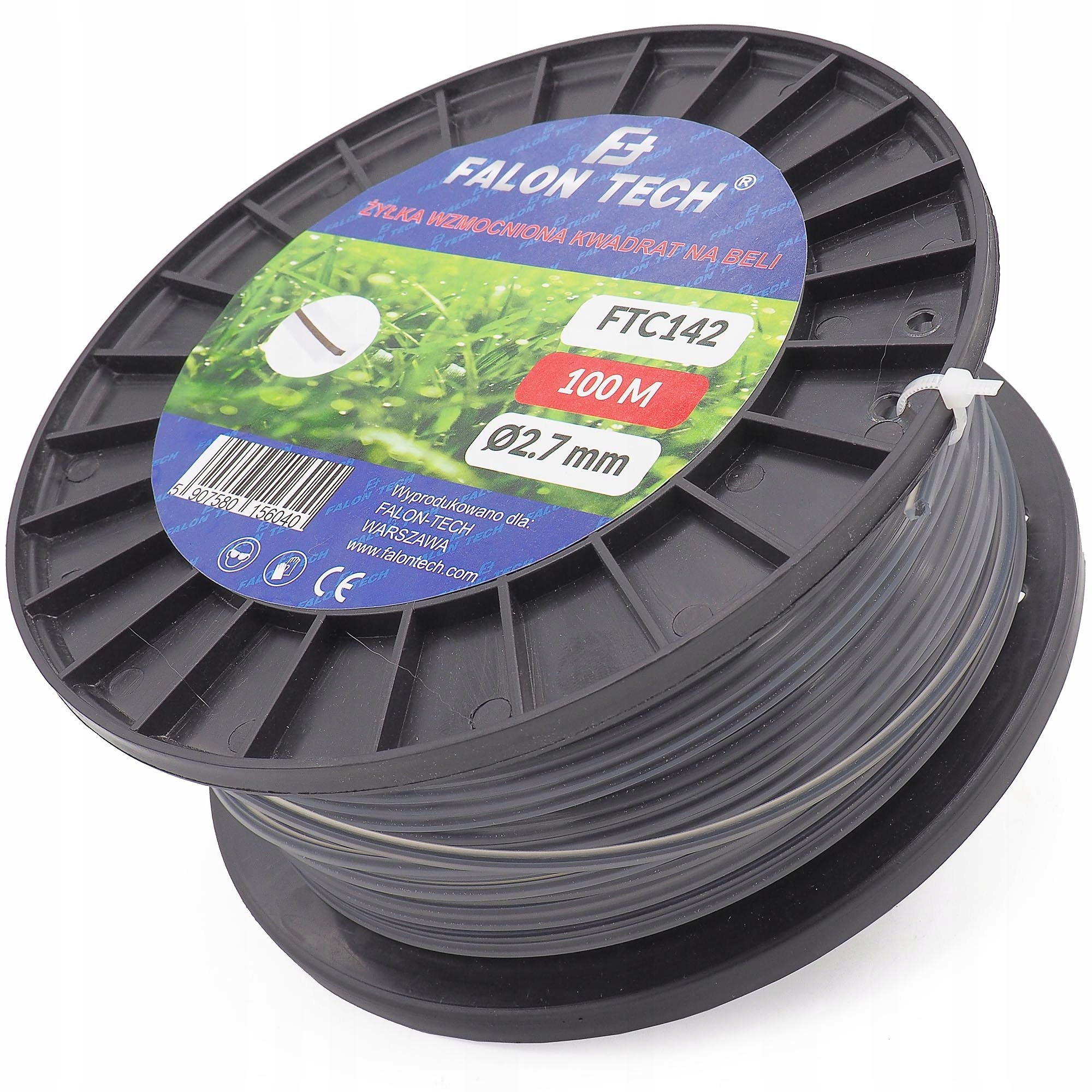 ŻYŁKA TNĄCA ZBROJONA DO KOSY PODKASZRKI 2,7mm 100m - obrazek 2