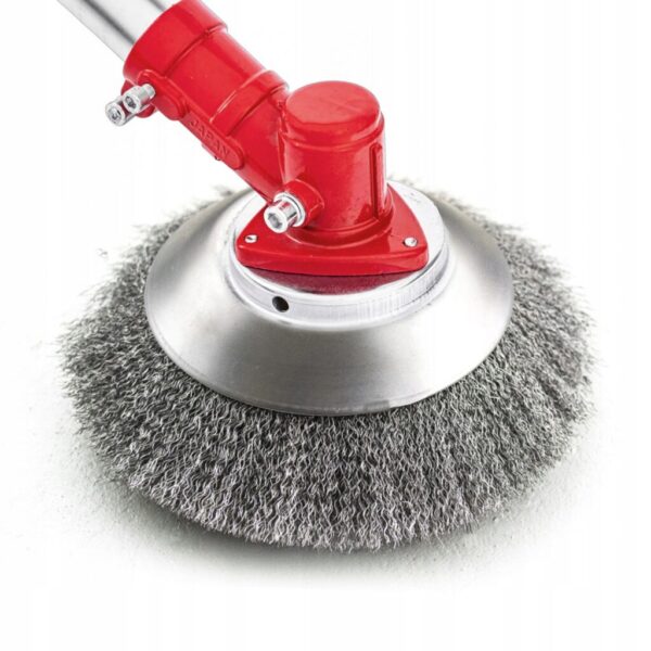 SZCZOTKA DRUCIANA DO KOSTKI BRUKOWEJ CZYSZCZENIA MCHU Z KOSTKI 200/25,4mm