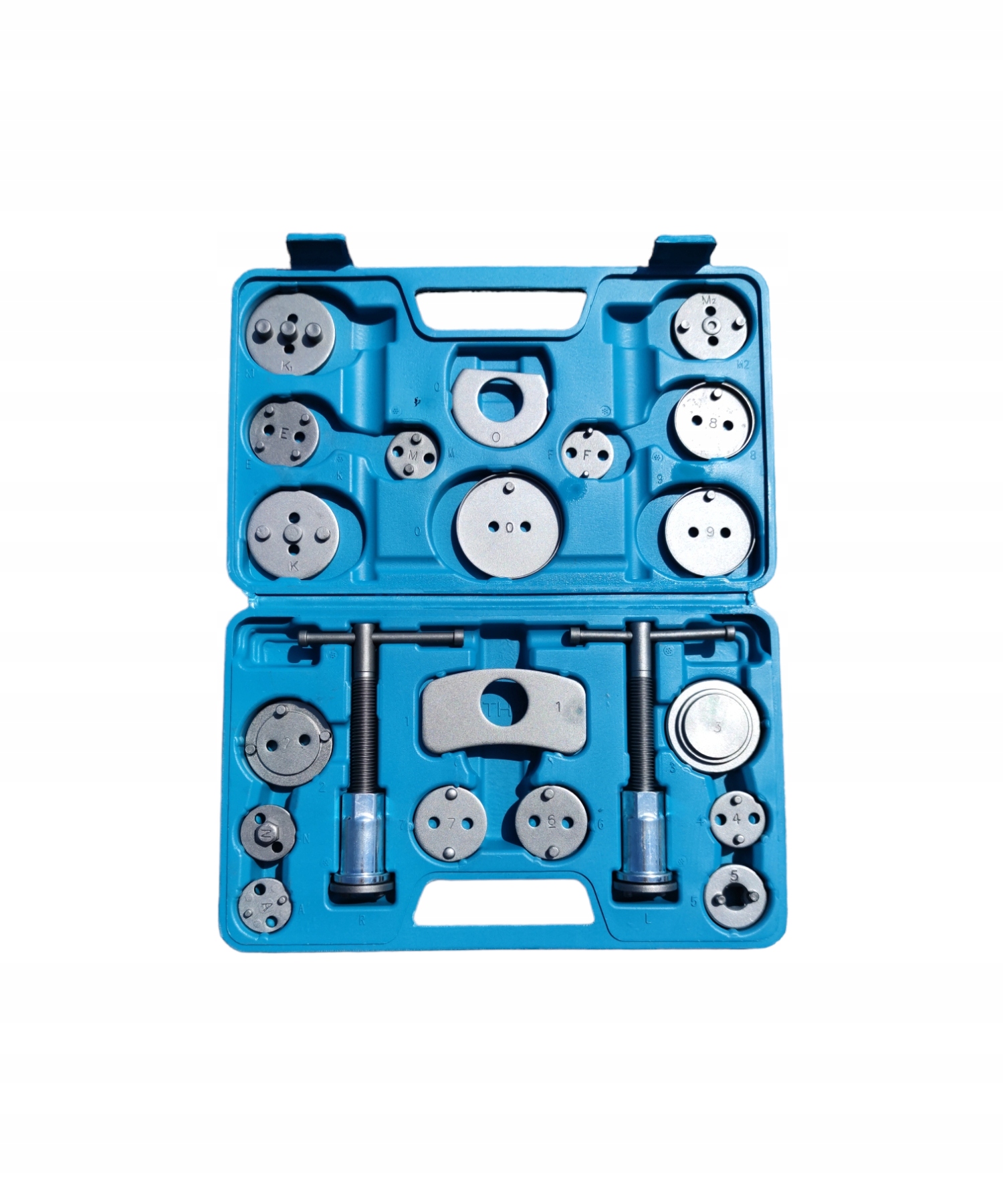 ZESTAW DO TŁOCZKÓW HAMULCOWYCH WYCISKANIA 21 EL