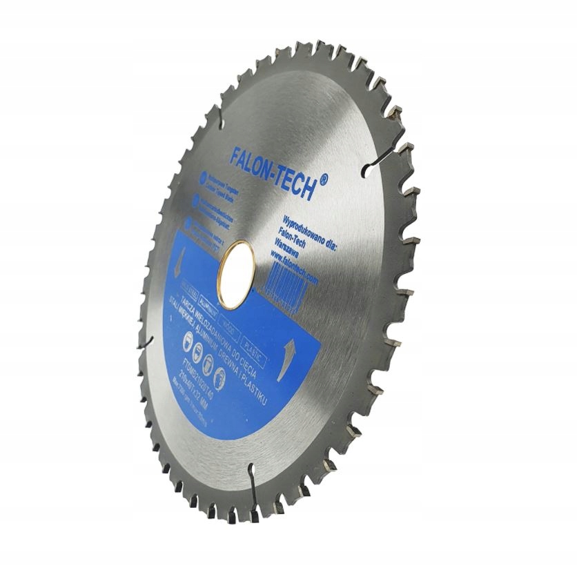 TARCZA DO CIĘCIA ALUMINIUM DREWNA PLASTIKU 210x32/40T wielozadaniowa - obrazek 3