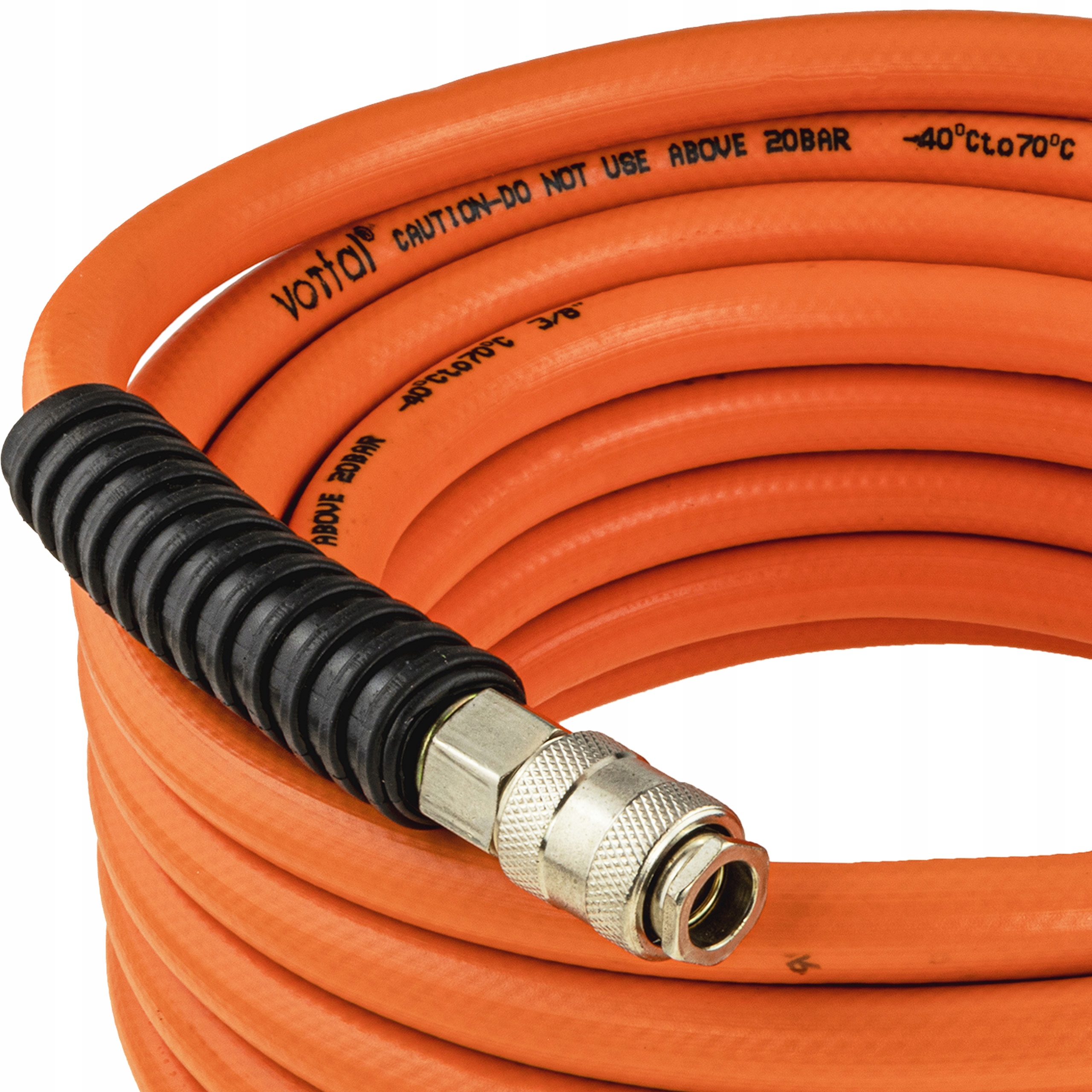 WĄŻ PRZEWÓD PNEUMATYCZNY GUMOWY CIŚNIENIOWY DO KOMPRESORA 10X17mm 10M - obrazek 4