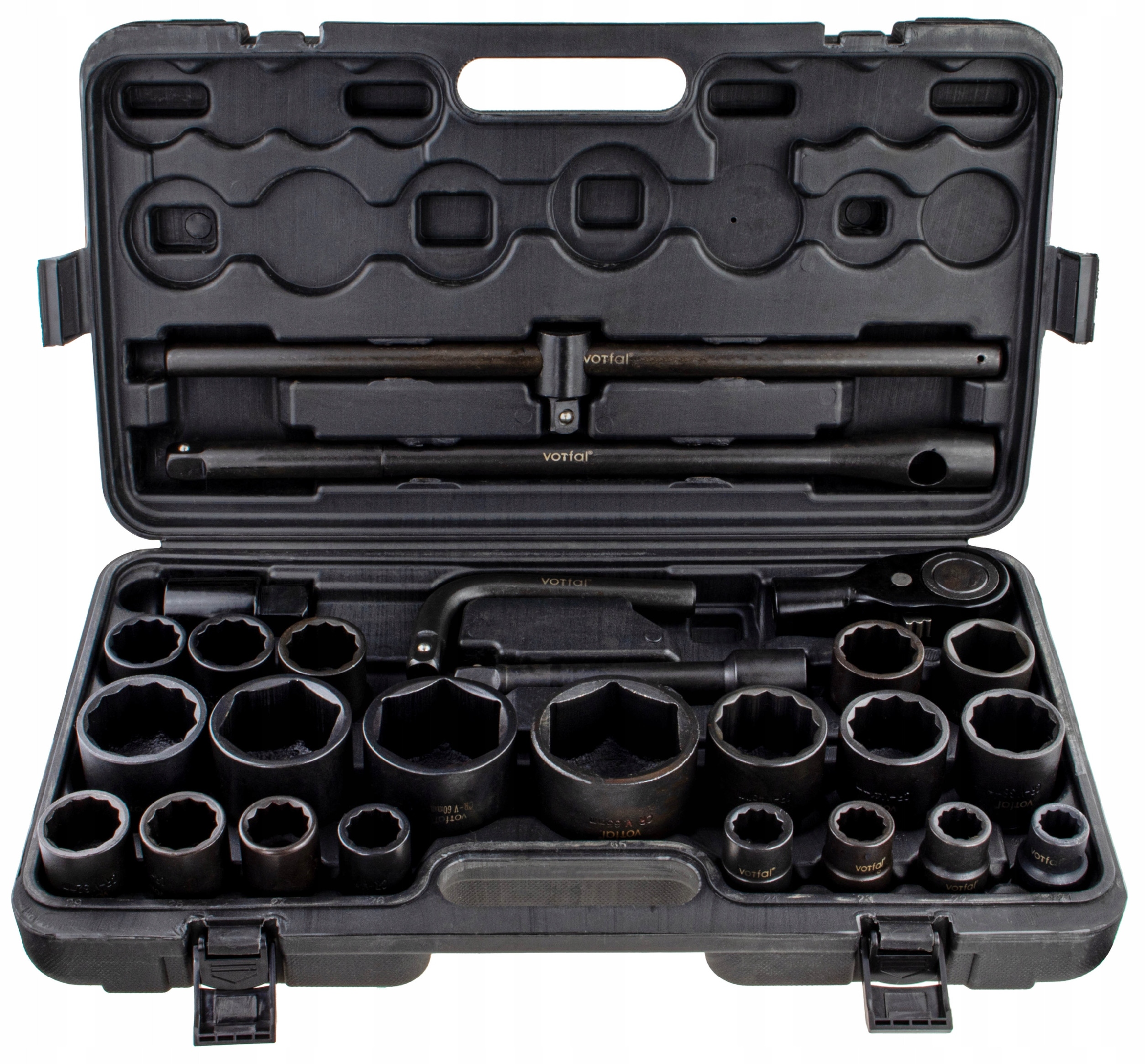 KLUCZE NASADOWE NASADKI UDAROWE 3/4"+ 1"Cr-Mo 26EL MOCNE DO KÓŁ TIR TRAKTOR - obrazek 3