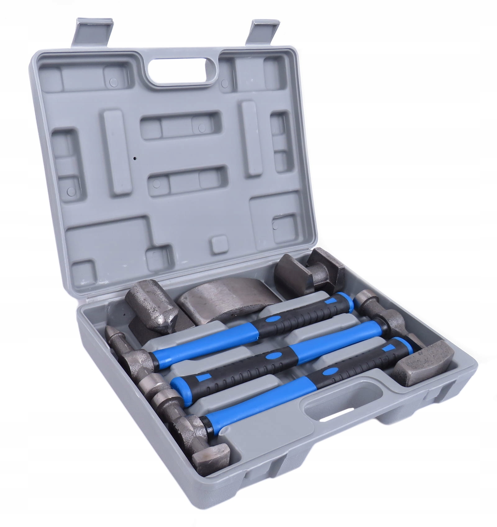 ZESTAW NARZĘDZI BLACHARSKICH MŁOTKÓW I KOWADEŁEK DO BLACHY Zestaw 7 EL. - obrazek 2