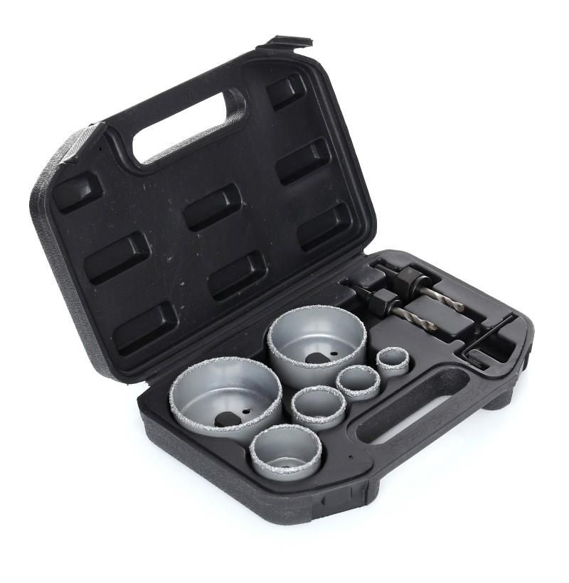 OTWORNICE WOLFRAMOWE DO GLAZURY PŁYTEK CERAMICZNYCH ZESTAW 8 ELEMENTÓW - obrazek 3