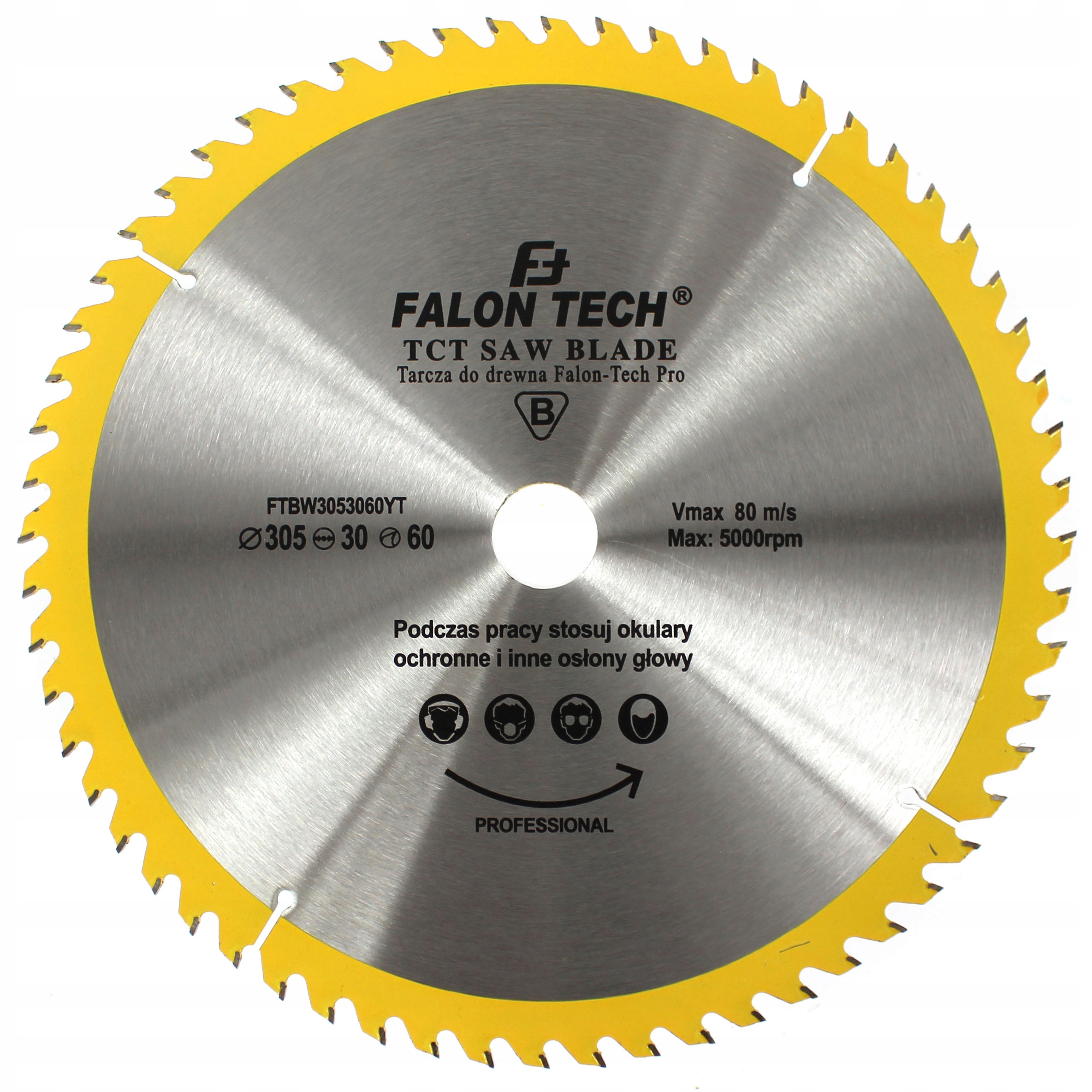 TARCZA 305x30x60T Professional PRO LINE FALON-TECH DO DREWNA