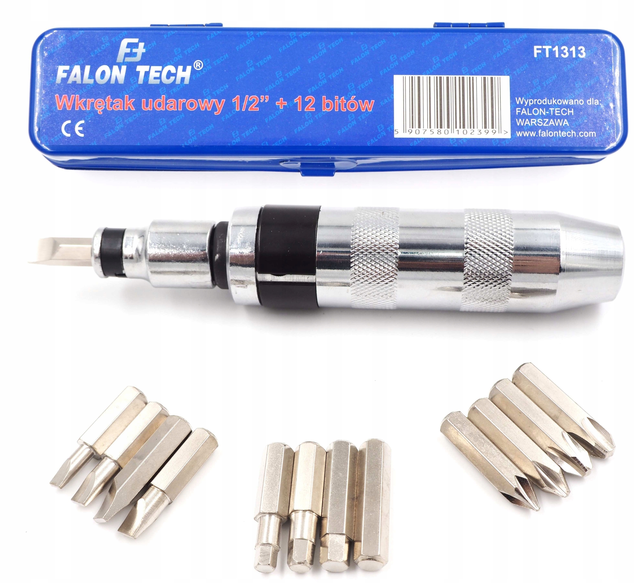 WKRĘTAK WYKRĘTAK UDAROWY DO PODBIJANIA + 13 BITÓW - obrazek 2