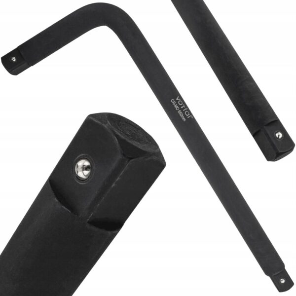 POKRĘTŁO KLUCZ FAJKOWY DO NASADEK KÓŁ 1" 650MM TYP L KUTE UDAR CR-MO