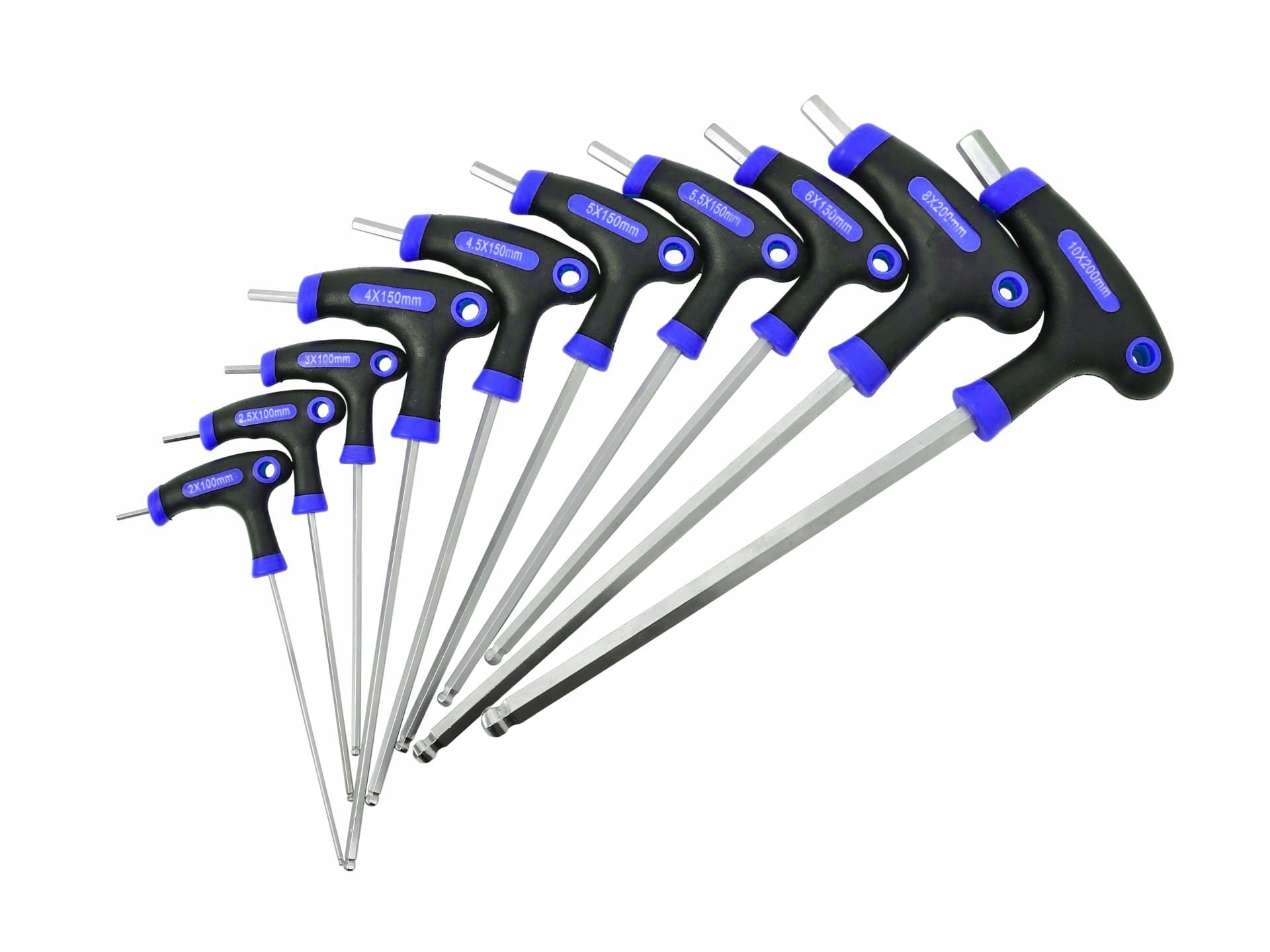 KLUCZE WKRĘTAKI HEX IMBUS TYP-T H2-H10 11SZT FALON TECH - obrazek 4