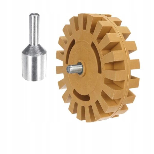 GUMOWY KRĄŻEK DYSK DO USUWANIA KLEJU FARBY NAKLEJEK FOLII FALON-TECH FT04K