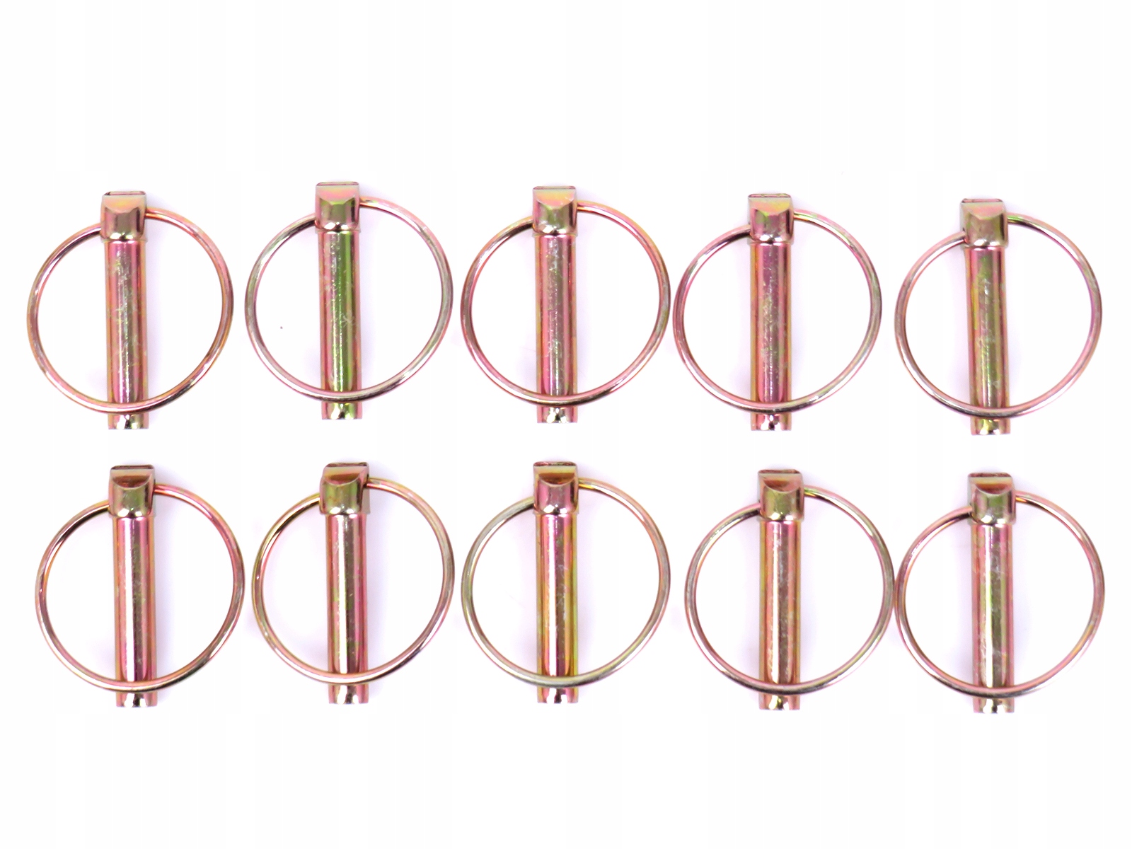 ZAWLECZKI OCZKOWE WARSZTATOWE DO MASZYN ROLNICZYCH 10szt. SUPER MOCNE - obrazek 2