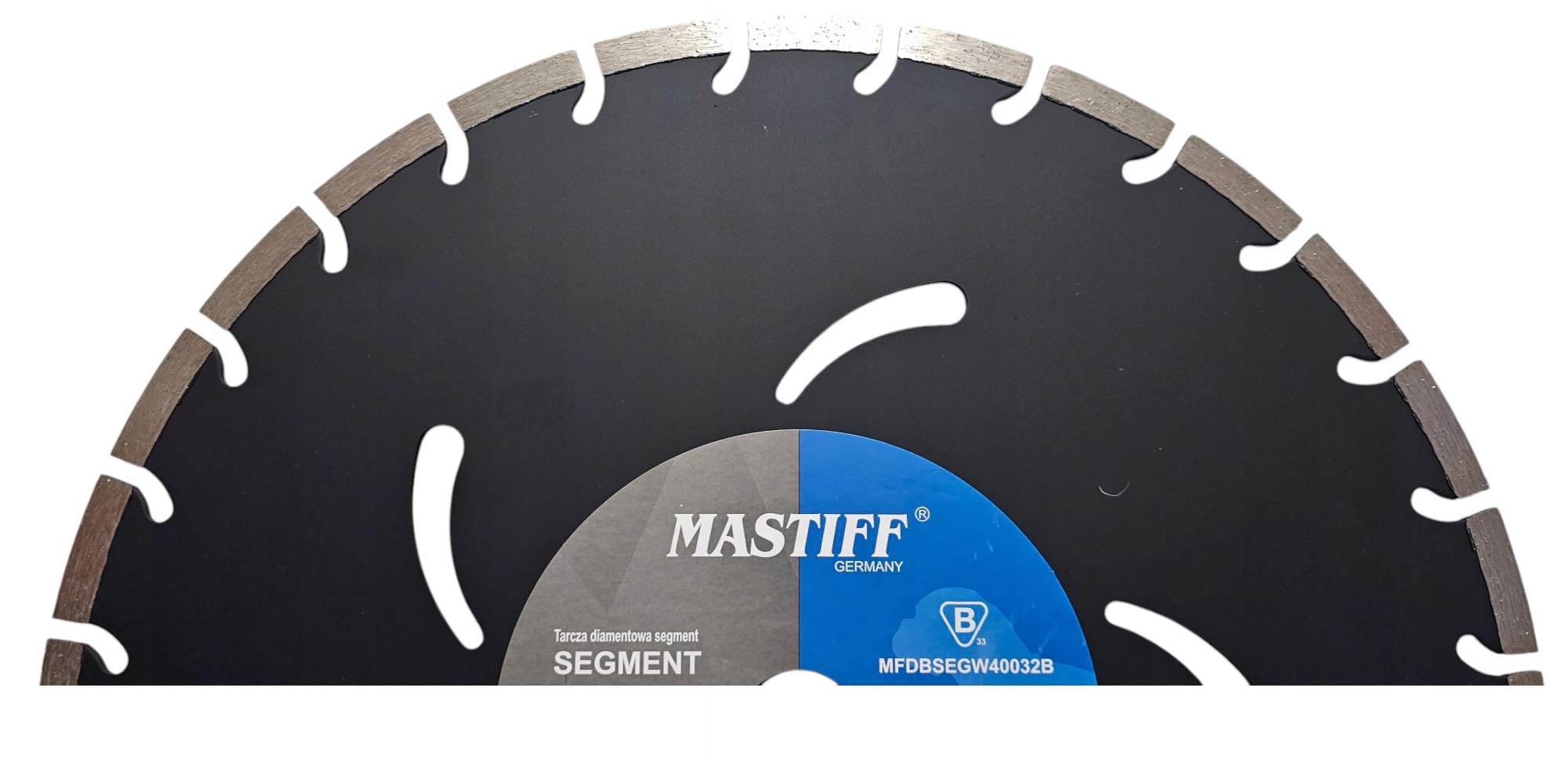 TARCZA DIAMENTOWA SEGMENTOWA MASTIFF 400x25.4mm BETON GRANIT KOSTKA - obrazek 3