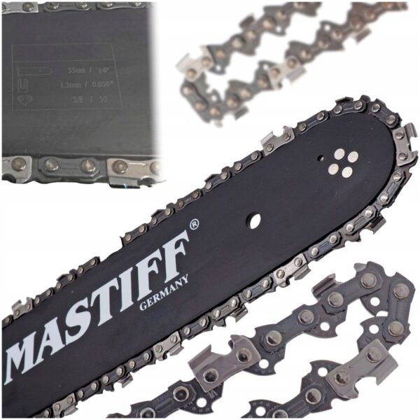 PROWADNICA Z 2 ŁAŃCUCHAMI DO PIŁY SPALINOWEJ STIHL 14" 35cm 3/8 1,3mm 50T
