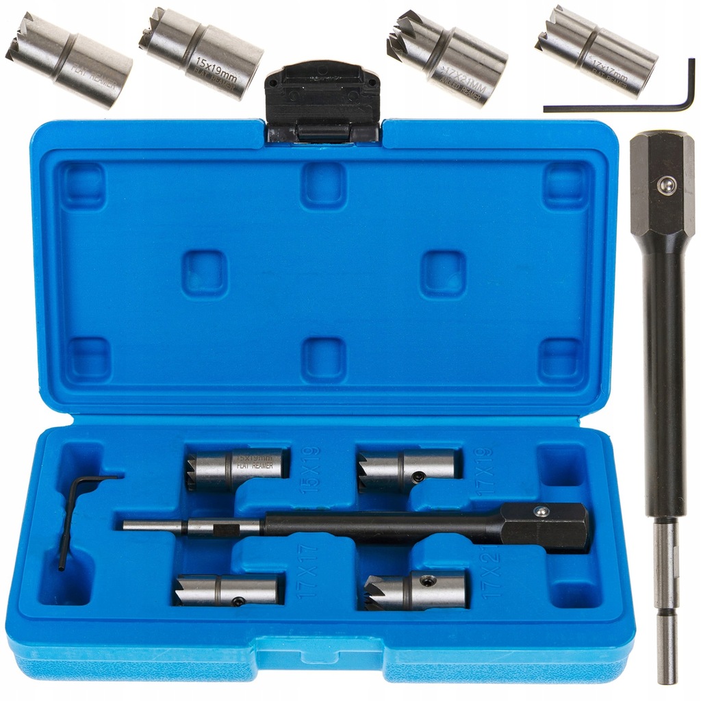 FREZY DO CZYSZCZENIA GNIAZD WTRYSKIWACZY DIESEL COMMON RAIL Zestaw 5szt.