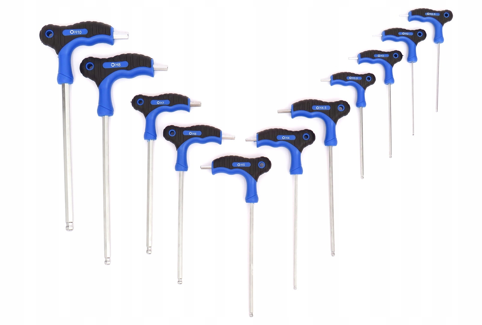 KLUCZE WKRĘTAKI HEX IMBUS TYP-T H2-H10 11SZT FALON TECH - obrazek 2