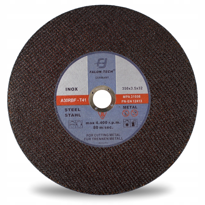 TARCZA DO CIĘCIA METALU 350x32 mm 5szt FALON-TECH