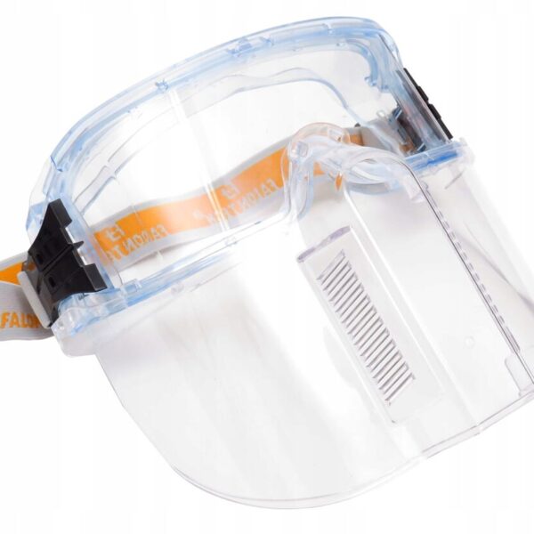GOGLE OCH. Z MASKĄ PRZECIWODPRYSKOWE Z POLIWĘGLANU