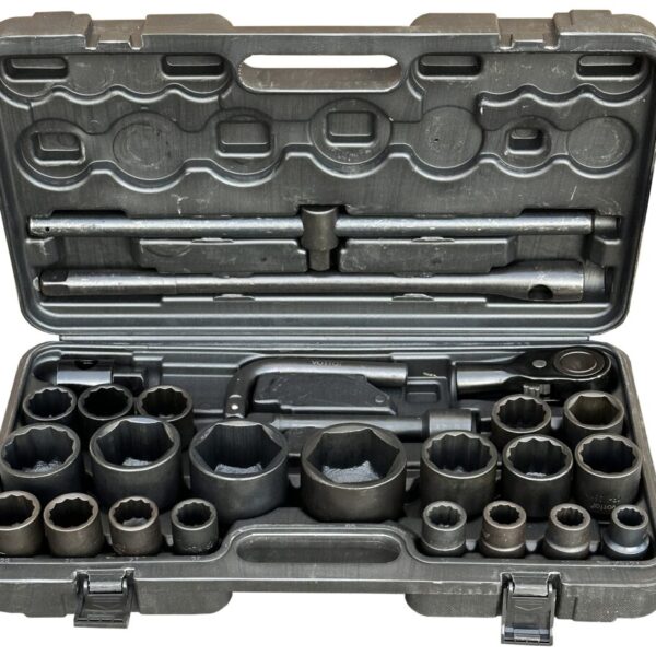 KLUCZE NASADOWE NASADKI UDAROWE 3/4"+ 1"Cr-Mo 26EL MOCNE DO KÓŁ TIR TRAKTOR