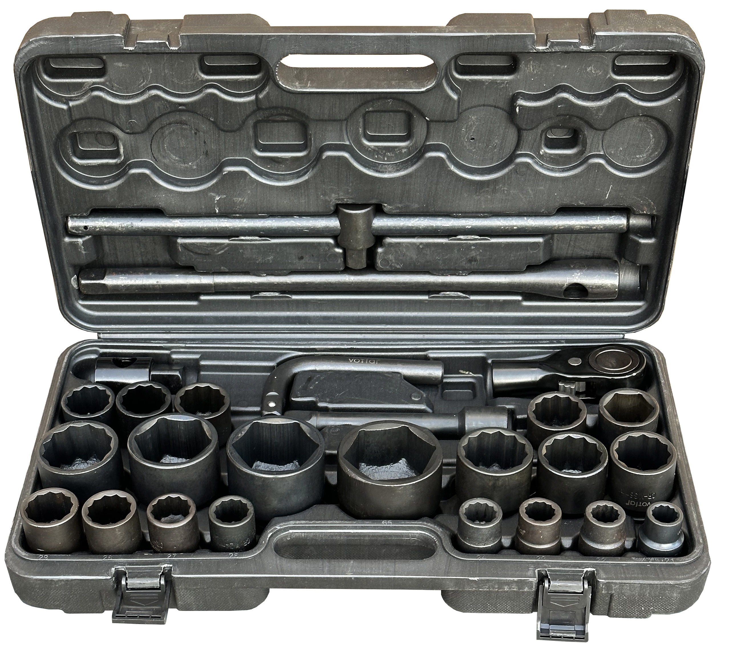 KLUCZE NASADOWE NASADKI UDAROWE 3/4"+ 1"Cr-Mo 26EL MOCNE DO KÓŁ TIR TRAKTOR