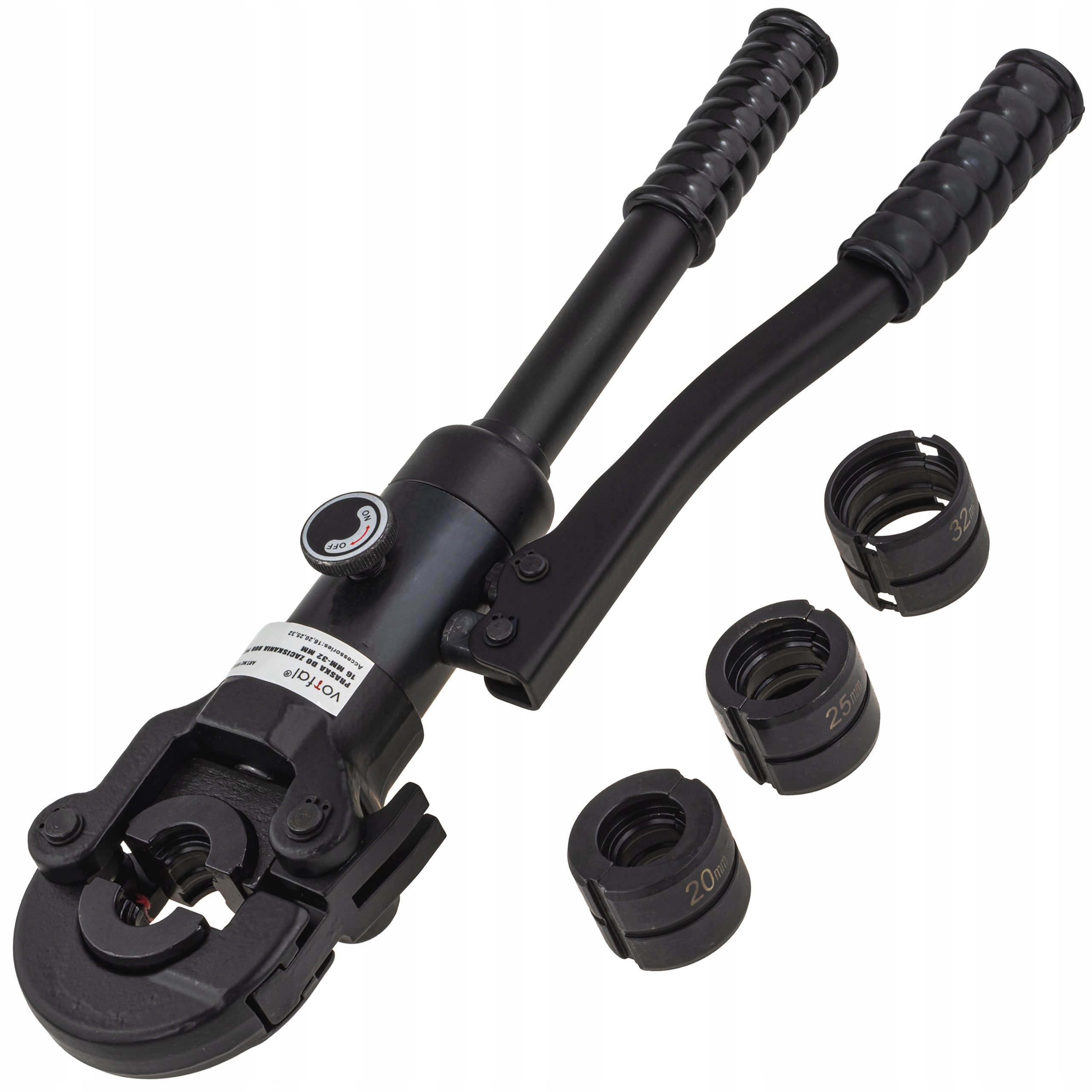 ZACISKARKA HYDRAULICZNA SZCZYPCE PRASKA DO RUR PEX-AL-PEX 16-32 MM TH - obrazek 2