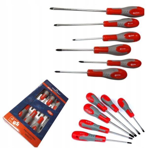 Zestaw śrubokrętów z magnesem Falon-Tech 6 El.
