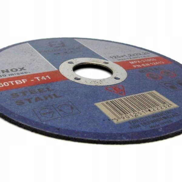 TARCZA DO CIĘCIA METALU inox 125 x 1,2 FALON TECH