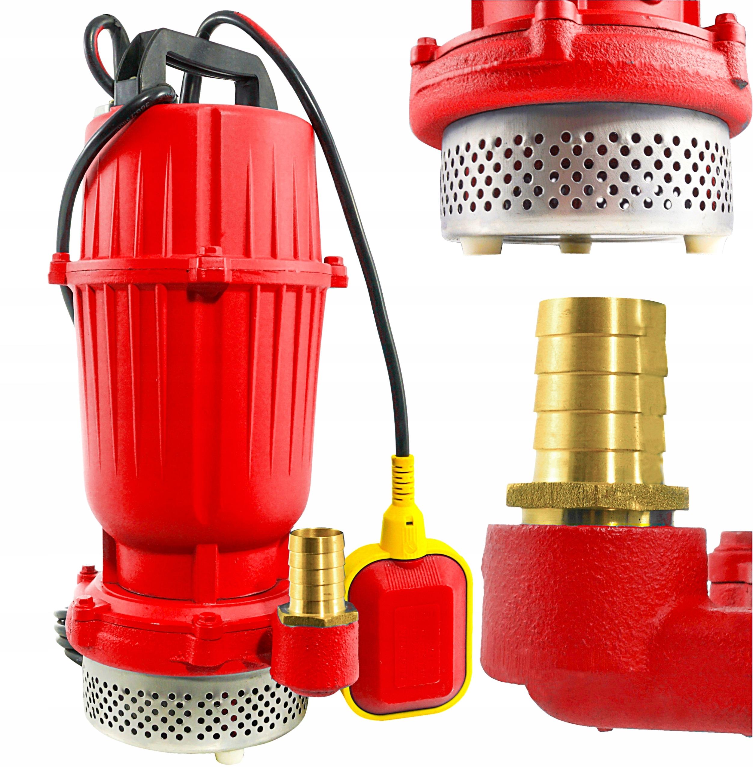 POMPA DO WODY BRUDNEJ CZYSTEJ STUDNI Z PŁYWAKIEM 1" Energooszczędna VERKE