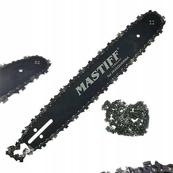 PROWADNICA Z 2 ŁAŃCUCHAMI DO PIŁY ŁAŃCUCH HUSQVARNA 15"38cm 0,325 1,5mm 64T - obrazek 3