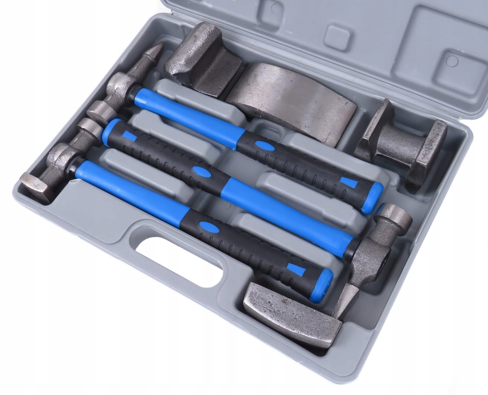 ZESTAW NARZĘDZI BLACHARSKICH MŁOTKÓW I KOWADEŁEK DO BLACHY Zestaw 7 EL. - obrazek 4