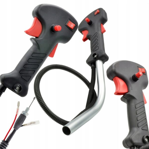 RĄCZKA UCHWYT DO KOSY SPALINOWEJ Z RURĄ i LINKĄ GAZU NAC DEMON FALON-TECH