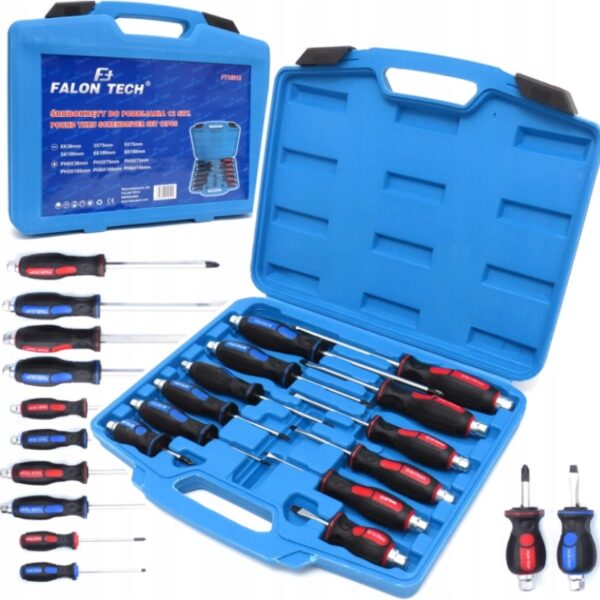Wkrętaki Falon-Tech FT15012 12 elementów
