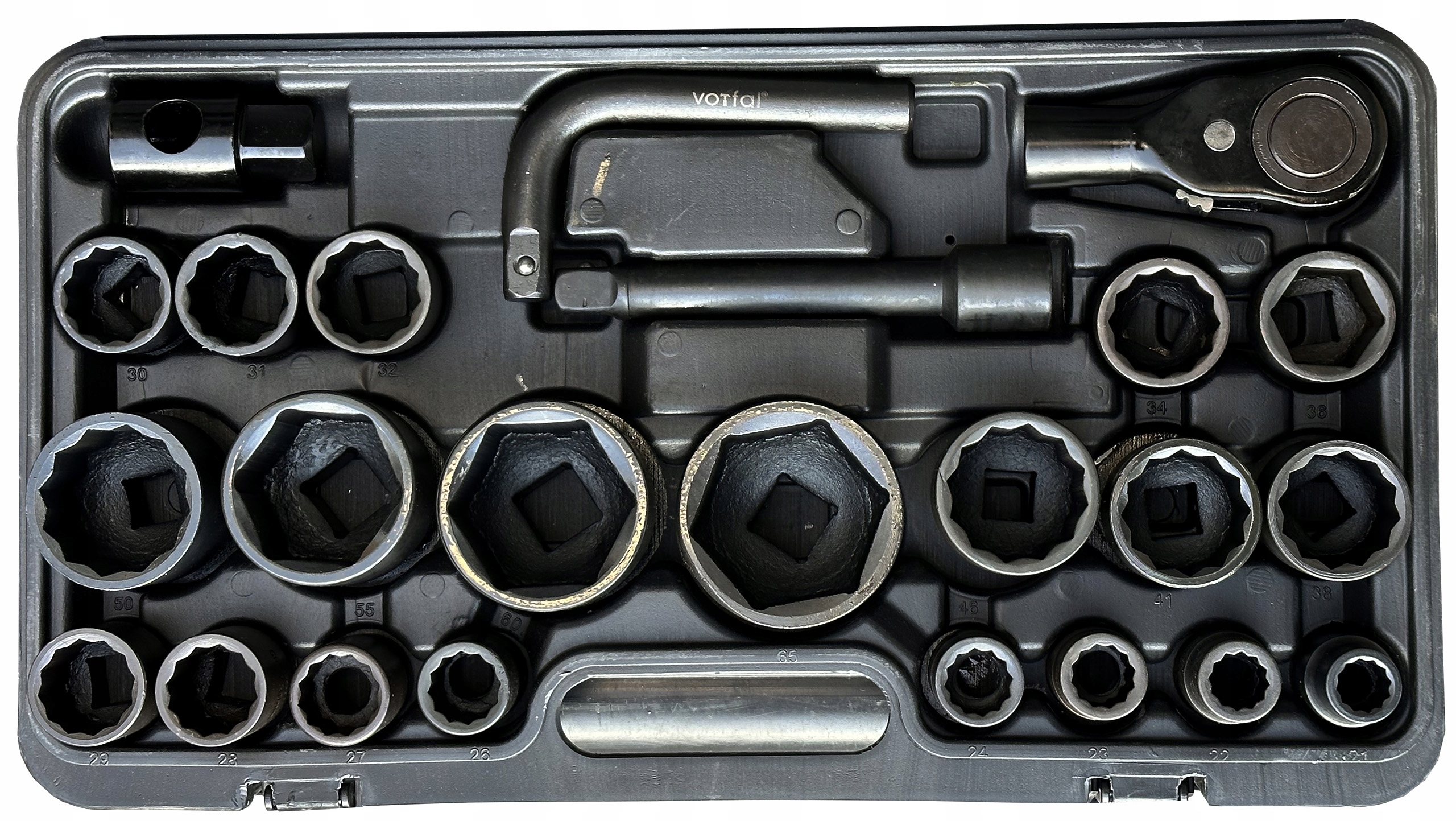 KLUCZE NASADOWE NASADKI UDAROWE 3/4"+ 1"Cr-Mo 26EL MOCNE DO KÓŁ TIR TRAKTOR - obrazek 2