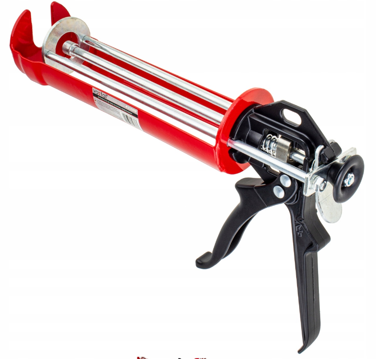 PISTOLET WYCISKACZ DO Mas SILIKONU KLEJU SMARU 3W1 MOCNY PISTOLET Budowlany - obrazek 4