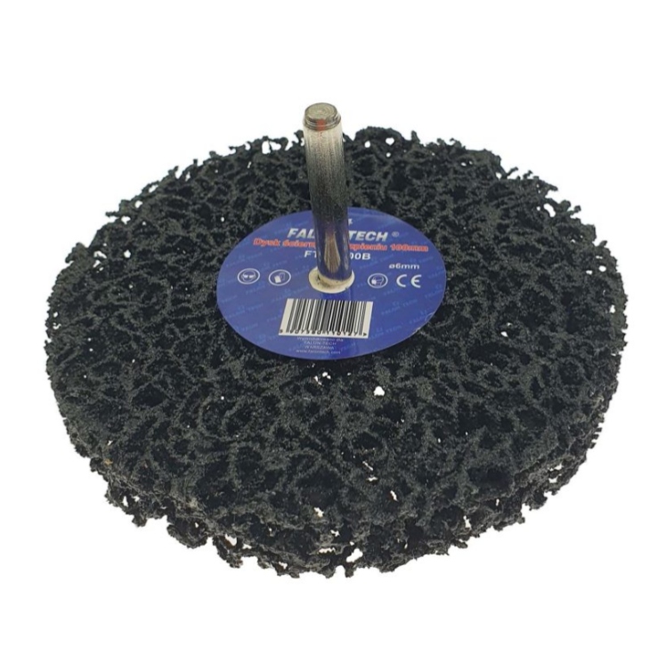 TARCZA ŚCIERNA NA TRZPIENIU Z WŁÓKNINY 150mm WŁOS MURZYNA 5szt. - obrazek 4