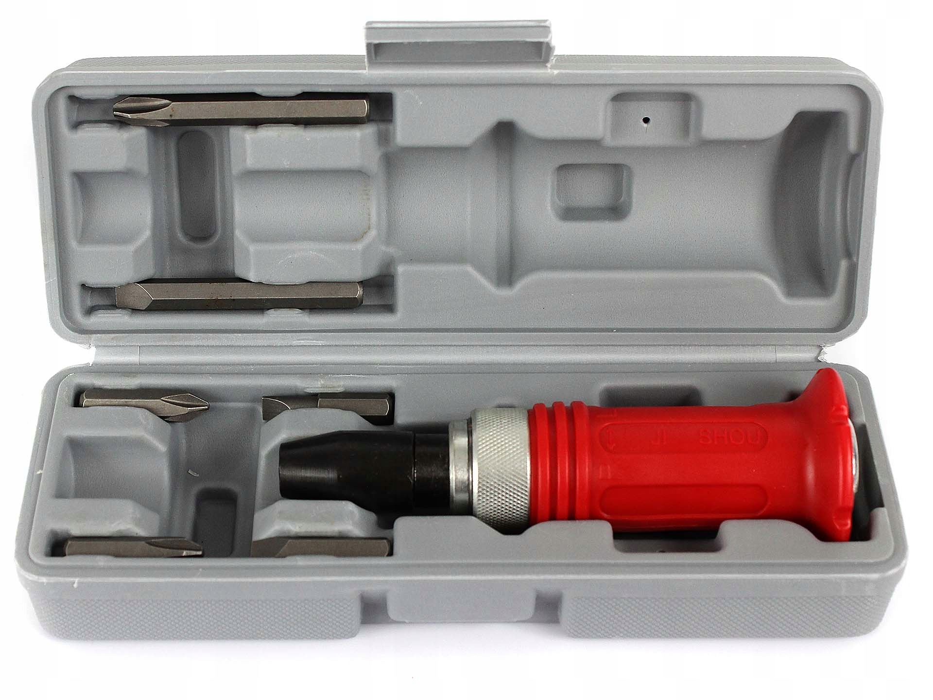 WKRĘTAK WYKRĘTAK UDAROWY DO PODBIJANIA 1/2" + 6 BITÓWW - obrazek 3