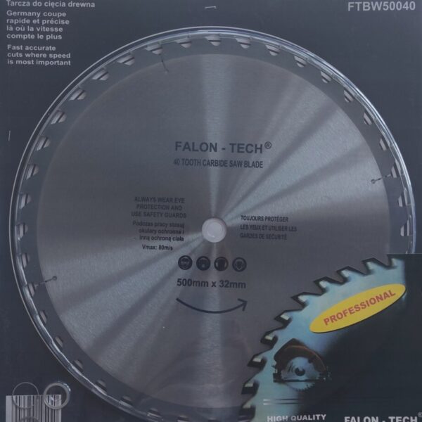 Tarcza do drewna Falon-Tech FTBW50040 500x40x32mm