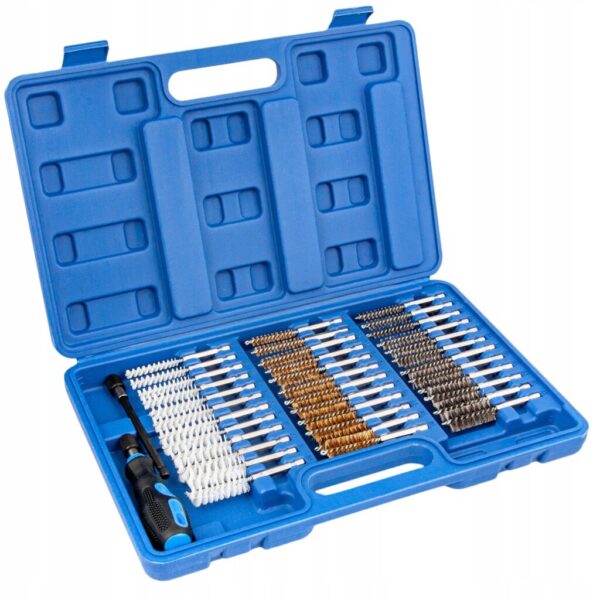 SZCZOTKI DO CZYSZCZENIA GNIAZD WTRYSKIWACZY ŚWIEC ŻAROWYCH Zestaw 38 szt.