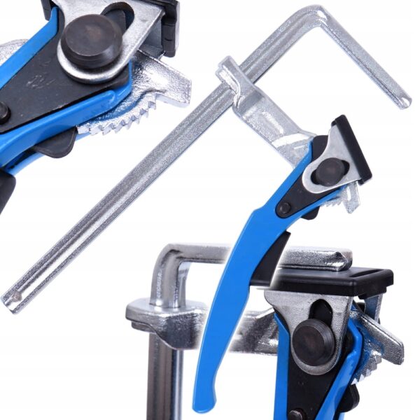 ŚCISK DŹWIGNIOWY TYPU F 160 X 60 MM ODKUWANY DO SZYNY HIKOKI FESTOOL MAKITA