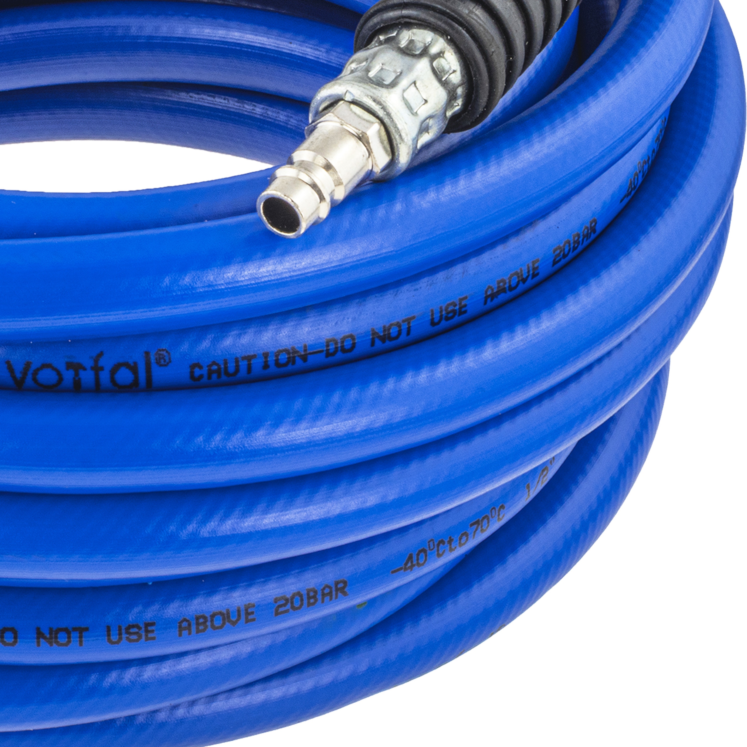 WĄŻ PRZEWÓD PNEUMATYCZNY GUMOWY CIŚNIENIOWY DO KOMPRESORA 12X19MM 10M - obrazek 2